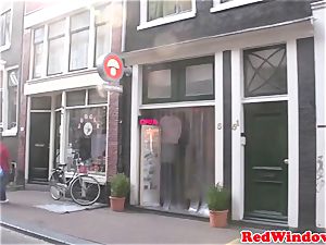 Amsterdam call girl inhales customer